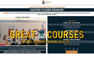 Master Closer Seminar By Andy Elliott - Free Download