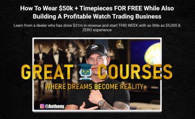Watch Dealer University By Anthony Farrer - Free Download Course - Timepiece Gentleman