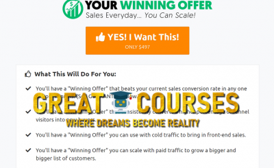 Your Winning Offer By Todd Brown – Free Download Course