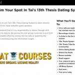 13th Thesis Dating System By Tai Lopez - Free Download Course