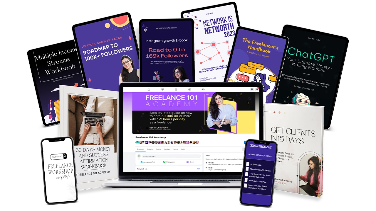 Freelancing 101 Academy 2.0 By Saheli Chatterjee – Free Download Course