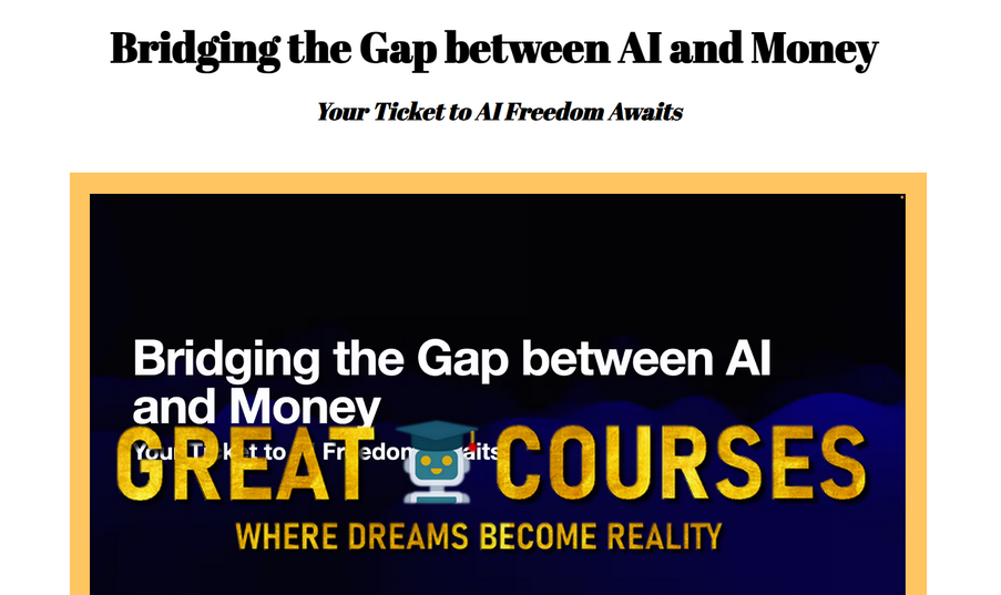 AI Freedom - Your Ticket To Freedom Using AI By Matthew Mintz - Free Download