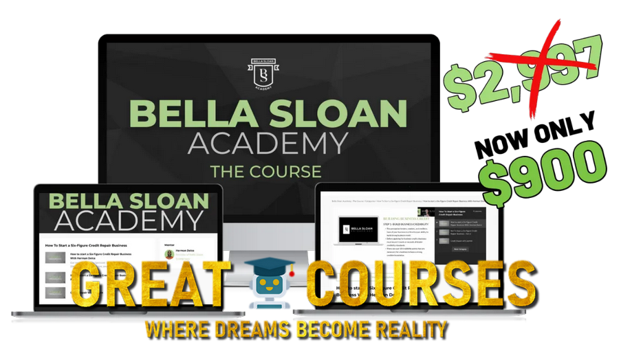 Bella Sloan Academy By Herman Dolce - Free Download Course