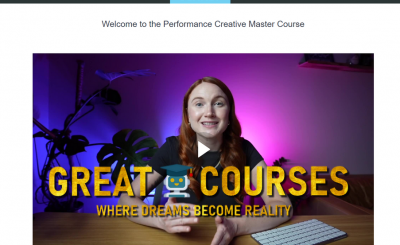 Performance Creative Master Course By Dara Denney - Free Download