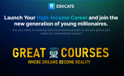 Educate By Iman Gadzhi, Paul Daley & Luis Berger - Free Download All Courses Full Access