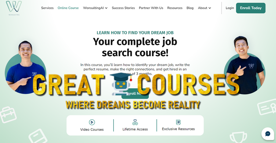 Wonsulting Career Course Premium - Free Download