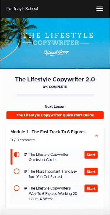The Lifestyle Copywriter 2.0 By Ed Reay - Free Download Course