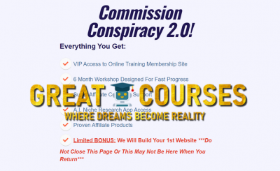 Commission Conspiracy 2.0 By Jason Caluori & Donothan Gamble - Free Download Course