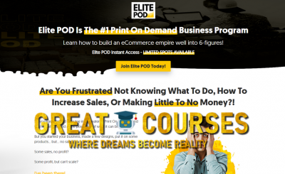 Elite POD By Jesse Anselm - Free Download Print On Demand Course - Jesse Teaches