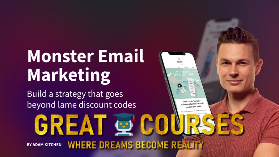 Monster Email Marketing For eCommerce Brands By Adam Kitchen - Free Download Course