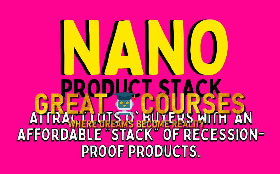 Nano Product Stack By Ryan Lee - Free Download Course Nano Product Stack By Ryan Lee - Free Download Course