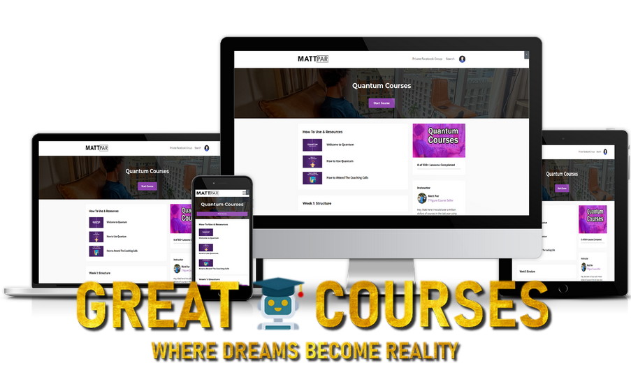 Quantum Courses By Matt Par - Free Download Course Quantum Courses By Matt Par - Free Download Course