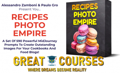 Recipes Photo Empire + All OTOs Upgrades By Alessandro Zamboni & Paulo Gro - Free Download Course & MidJourney Prompts & Templates