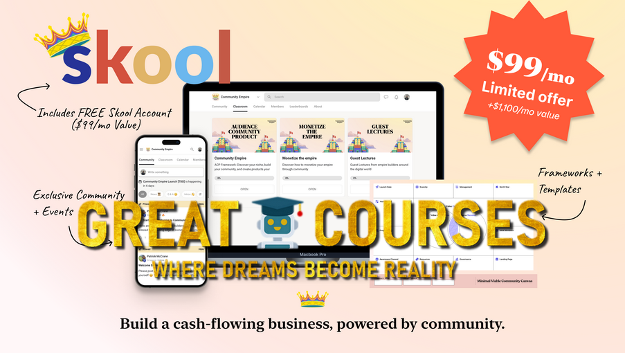 Community Empire By Greg Isenberg - Free Download Course Skool Community Empire By Greg Isenberg - Free Download Course Skool