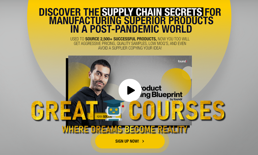 The Product Sourcing Blueprint By Kian Golzari - Foundr - Free Download Course
