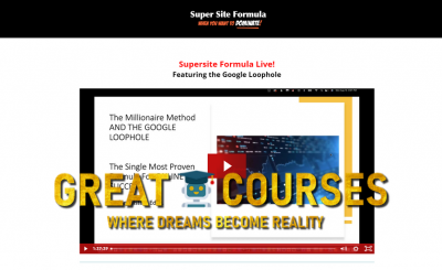 Super Site Formula – The Google Loophole By Harlan Kilstein – Free Download
