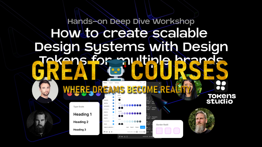 Workshop : How To Create Scalable Design Systems With Design Tokens For Multiple Brands - Free Download Course - Into Design Systems Workshop : How To Create Scalable Design Systems With Design Tokens For Multiple Brands - Free Download Course - Into Design Systems