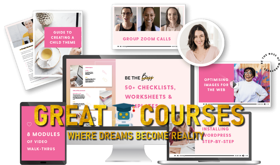 Be The Boss Of WordPress By Emma Kate - Free Download Course For Designers Be The Boss Of WordPress By Emma Kate - Free Download Course For Designers