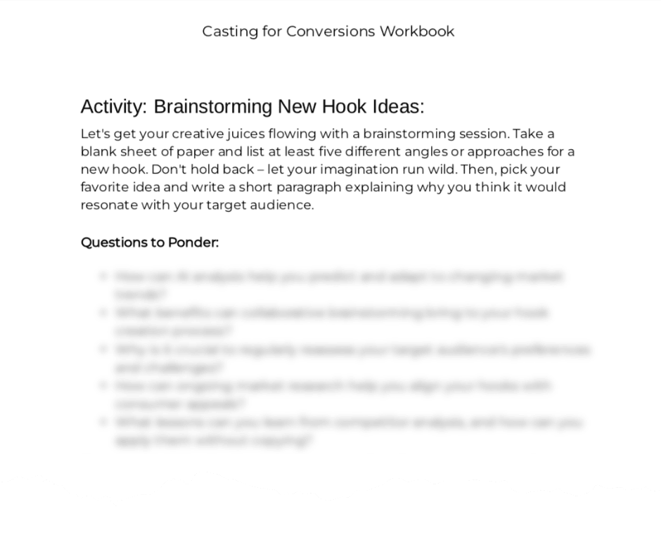Casting For Conversions By Todd Brown - Free Download Course