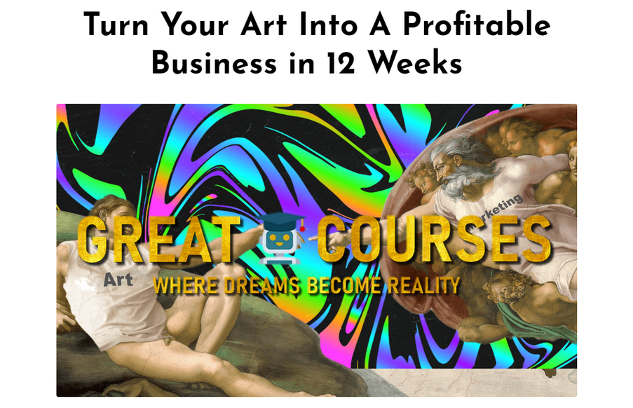 Turn Your Art Into A Profitable Business In 12 Weeks Coaching Program By Surreal Digital -  Free Download Course With Ginny Wan & Ana-Maria