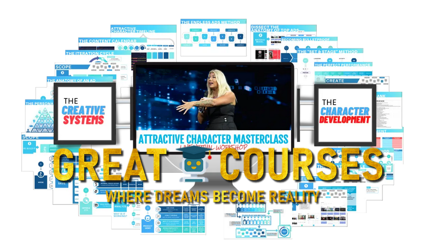 Content Creation Masterclass By Kaelin Poulin - Free Download Course - Attractive Character Academy - Event Recordings - Attractive Character Masterclass