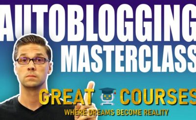 AUTOBLOGGING Masterclass By Jesse Cunningham - Free Download Course