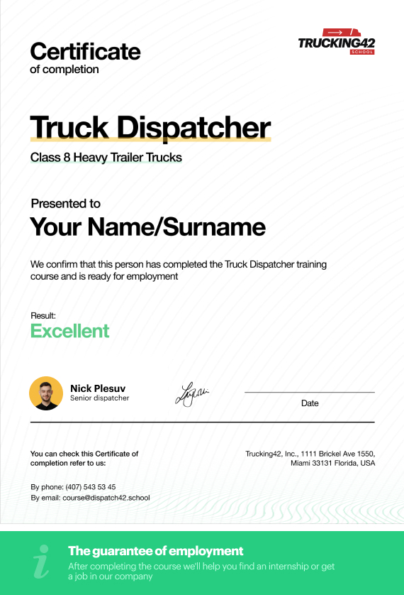 Truck Dispatcher Training By Trucking42 School - Nick Plesuv - Free Download Course