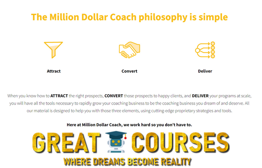 Million Dollar Coach By Taki Moore - Free Download Course - Clients By Black Belt