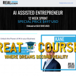 AI Assisted Entrepreneur By Kane Minkus - Free Download Course 12 Week Sprint - Real Success Network