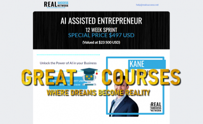 AI Assisted Entrepreneur By Kane Minkus - Free Download Course 12 Week Sprint - Real Success Network