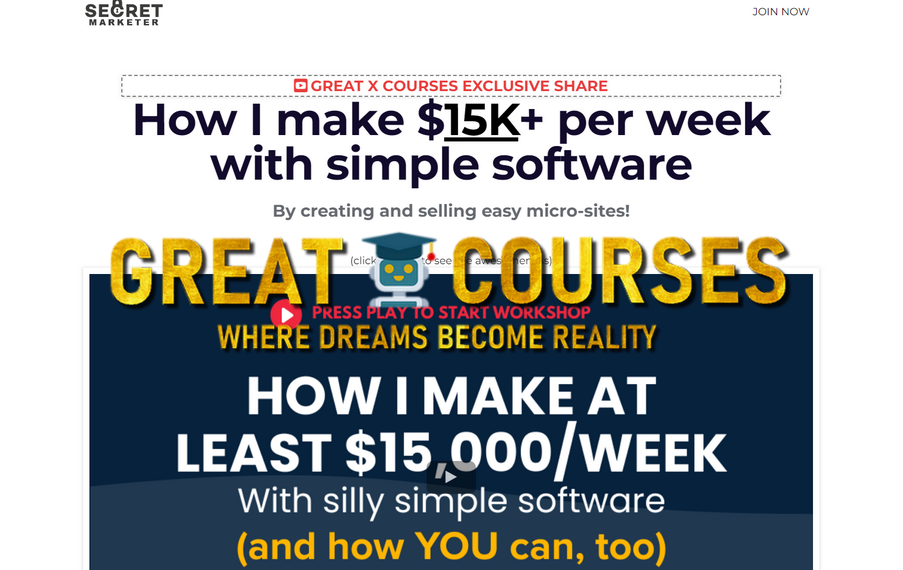 Secret Course + Coaching By Secret Marketer - Free Download Secret Course + Coaching By Secret Marketer - Free Download