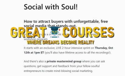 Social With Soul By Ryan Lee - Free Download Course