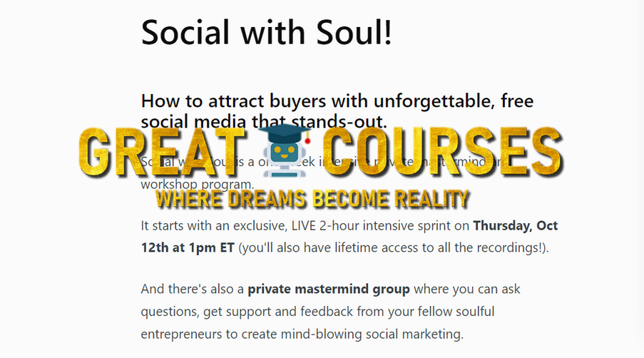Social With Soul By Ryan Lee - Free Download Course