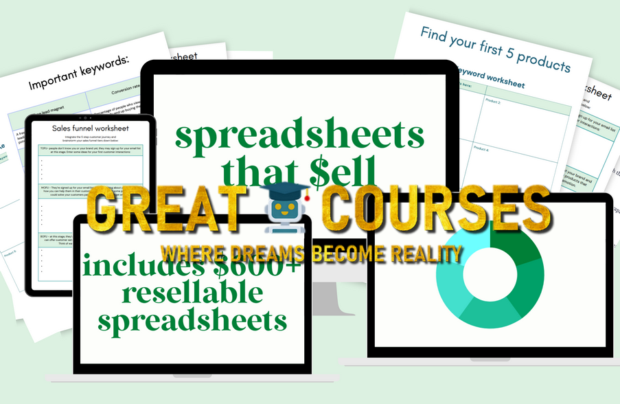 Spreadsheets That Sell By Emily McDermott - Free Download Course