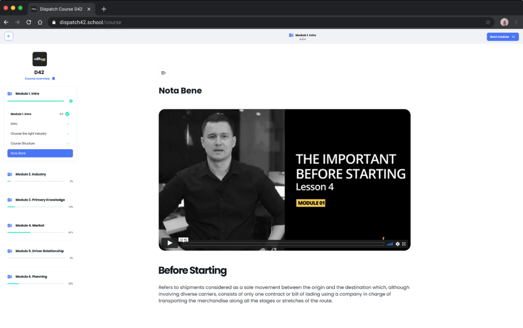 Truck Dispatcher Training By Trucking42 School - Nick Plesuv - Free Download Course