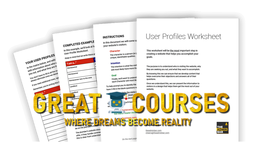 User Profiles Worksheet By The Admin Bar - Free Download