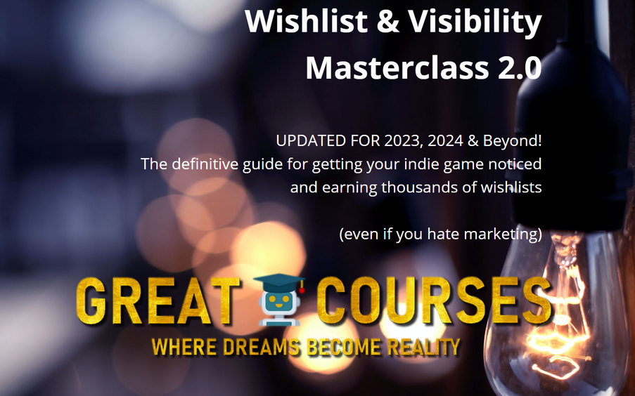 Wishlist And Visibility Masterclass 2.0 By Chris Zukowski – Free Download Updated Course - Pro Game Marketing