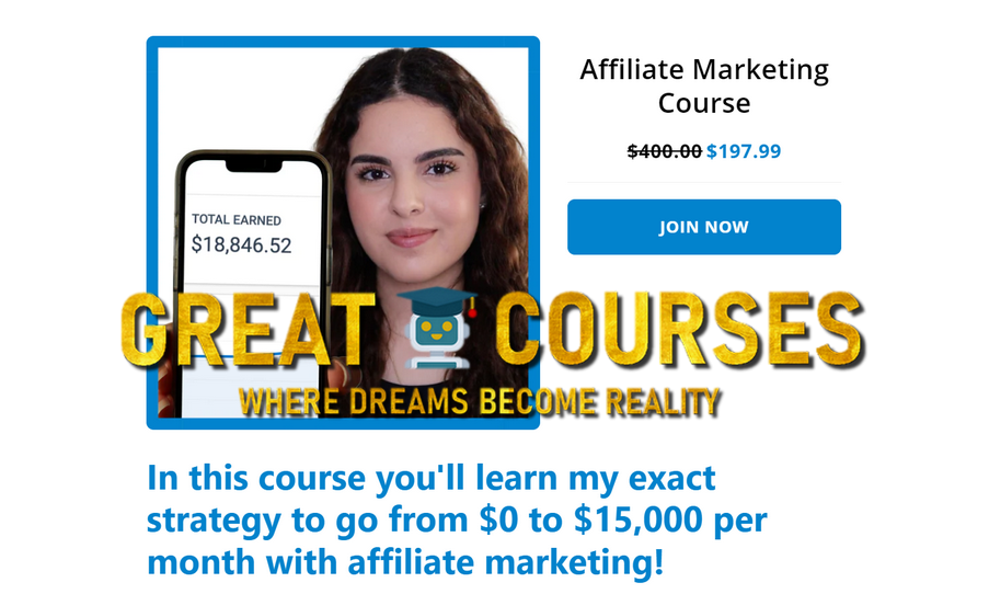 Affiliate Marketing Course By Sara Faraj - Finance Simple By Sara - Free Download