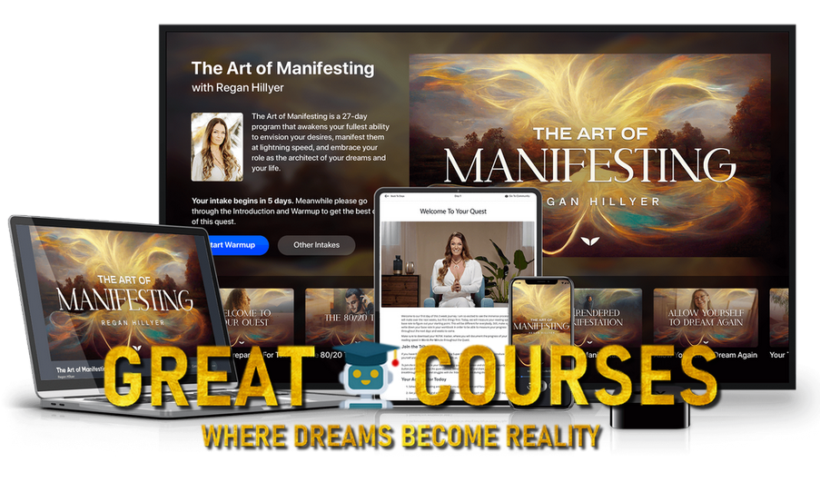 The Art Of Manifesting By Regan Hillyer - Free Download Course Mindvalley