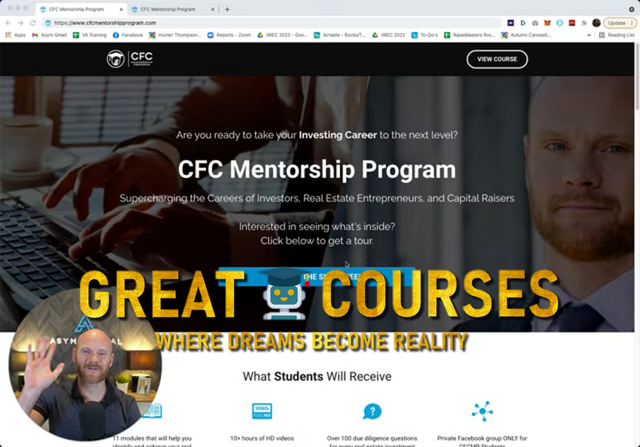 CFC Mentorship Program By Hunter Thompson - Free Download Course Asym Capital