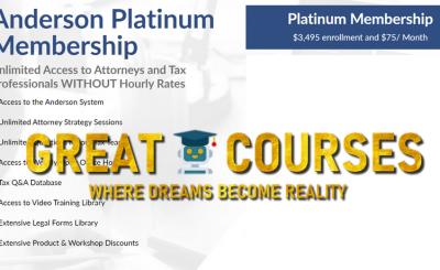 Anderson Platinum Membership - Anderson Advisors - Free Download