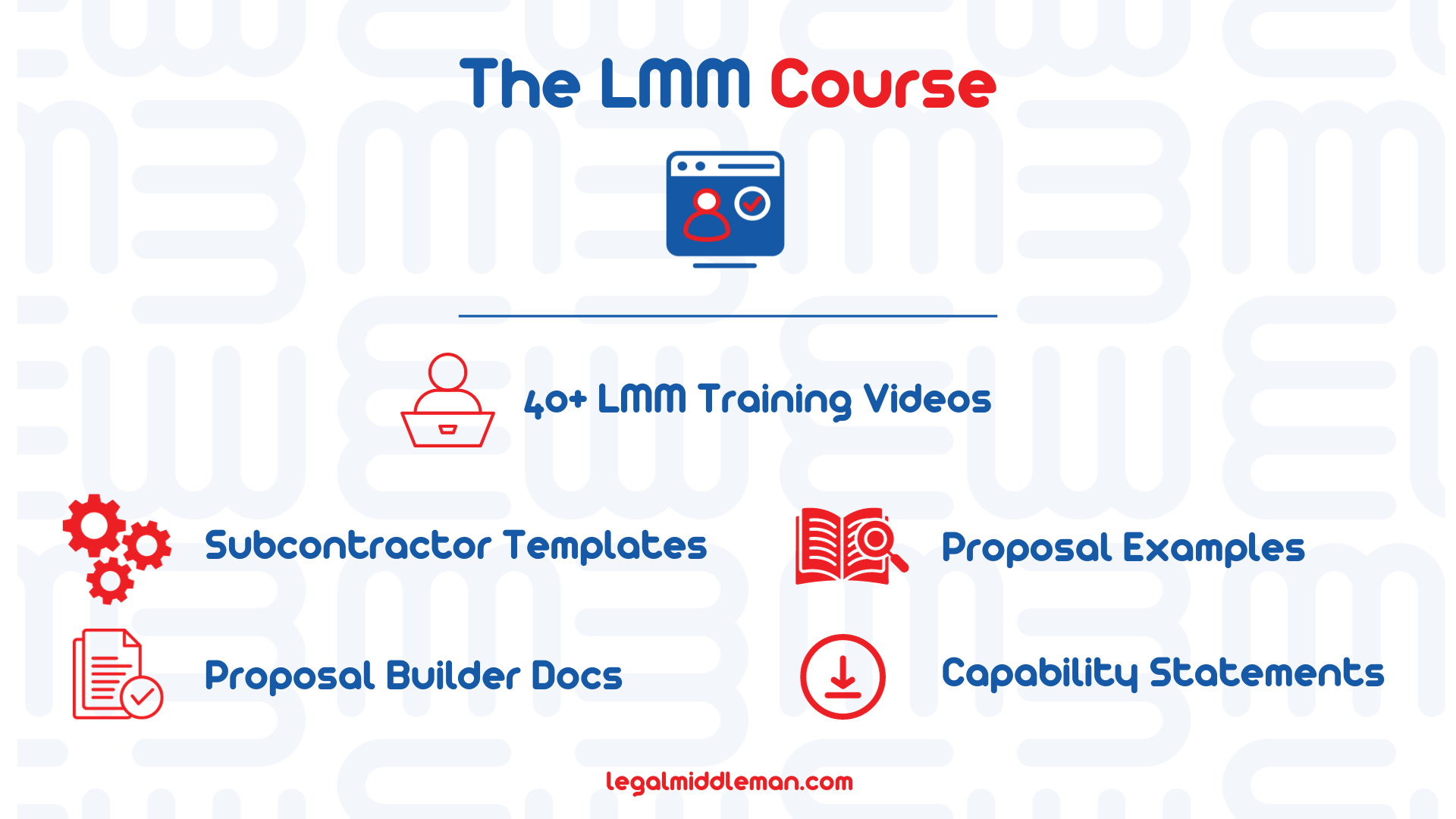 The Legal Middleman Method Course By Derek James - Free Download GovCon