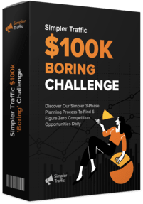 Simpler Traffic $100k ‘Boring’ Challenge