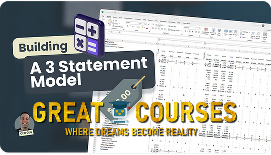 Intro To Building A 3 Statement Model By Josh Aharonoff - Free Download Course - Your CFO Guy