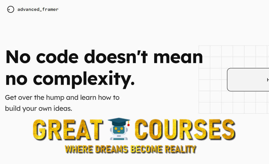 Advanced Framer Course By Dan Hollick - Free Download