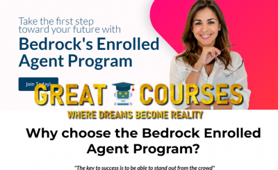 Bedrock Enrolled Agent Full Program By Bedrock Business Builders - Free Download Course - Become a Bedrock Tax Pro With Mariane