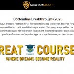 Bottomline Breakthroughs 2023 By Jay Abraham - Free Download Course