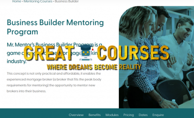 Business Builder Mentoring Program By Mr. Mentor - Free Download