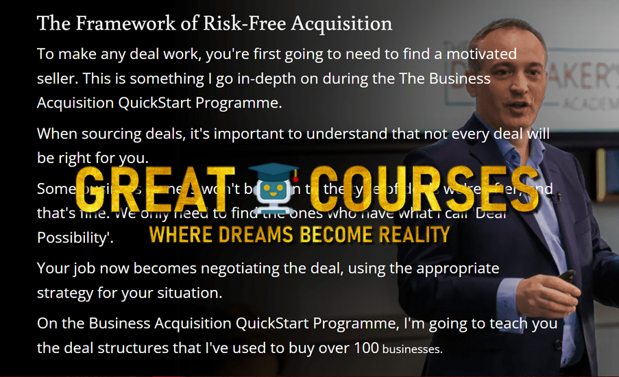 QuickStart Programme - Deal Makers Academy By Jonathan Jay - Free Download Course