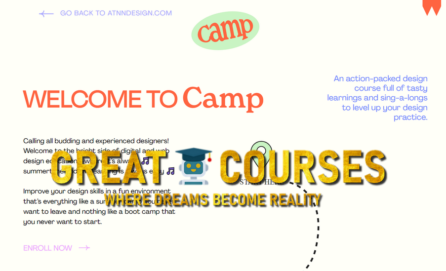 Camp Evergreen - Branding & Web By Alyssa Nguyen - Free Download Course